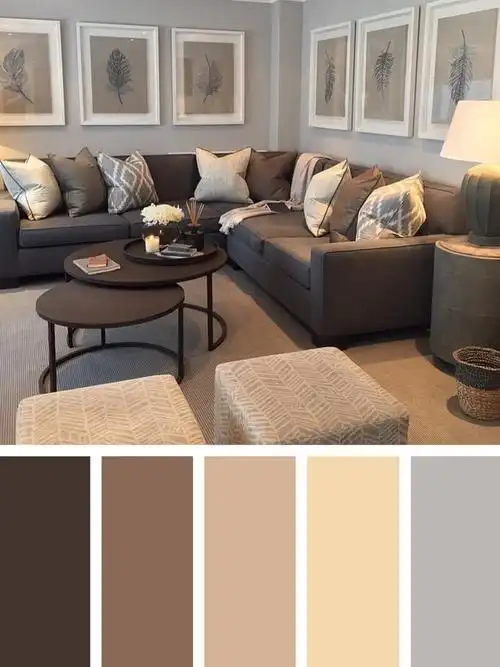 室内装修色彩搭配色卡参考 配色档案 装修 装修灵感