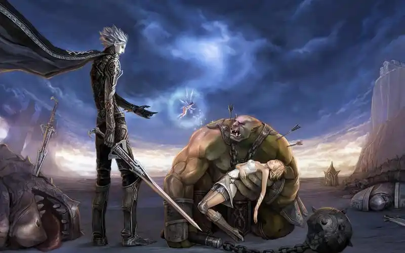 游戏cg人物合集,高清图片,电脑桌面-壁纸族