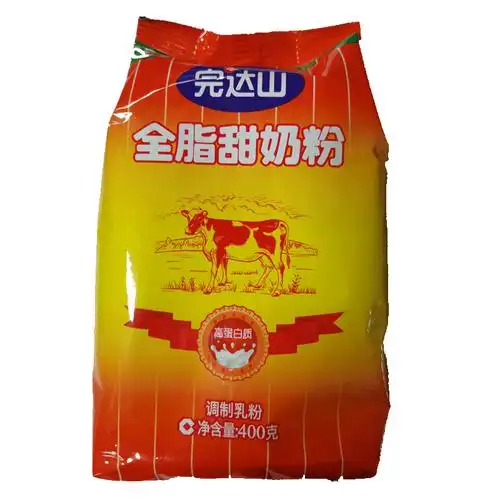 完达山全脂甜奶粉400克 /袋 成人牛奶粉 中老年牛奶粉