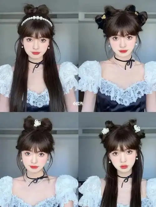 女生发型参考  #假发  #蝴蝶结  #发型  #编发  #小红书成长助手