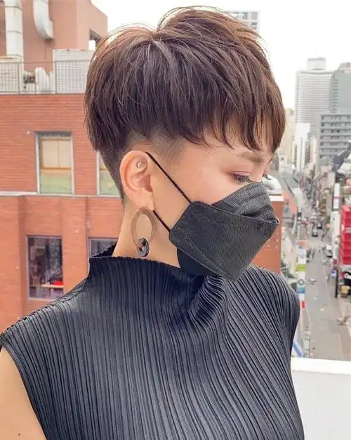 摩根碎盖是一款很火的盖头发型,而且男女通用.