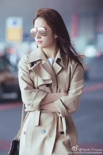 刘亦菲 dior 街拍