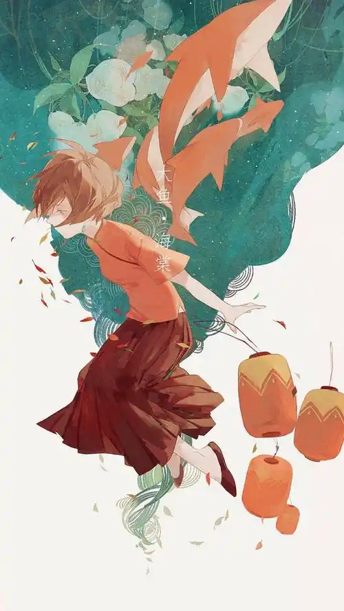 古风,大鱼海棠,海报,古风,手机壁纸大鱼海棠