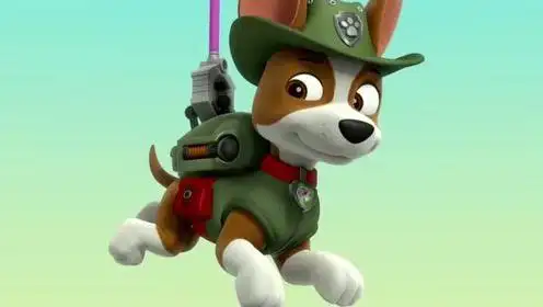 汪汪队立大功第五季:天天拉着小克建起了悬崖上的胡萝卜