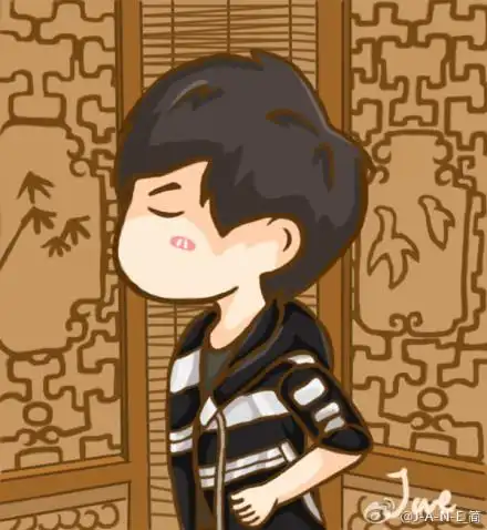 跪求林俊杰卡通形象大图