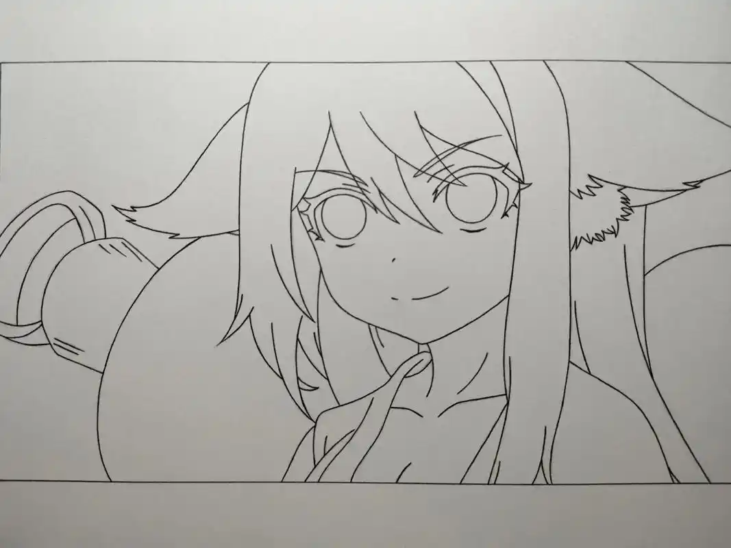 临摹.#狐妖小红娘 #绘画 #临摹手绘 #涂山雅雅 #摸鱼  - 抖音