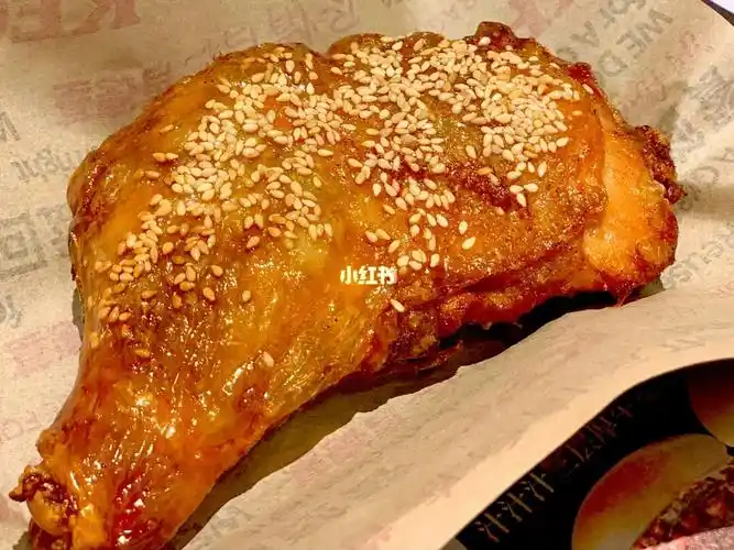 肯德基新品芝麻脆皮大鸡腿球你们快去吃