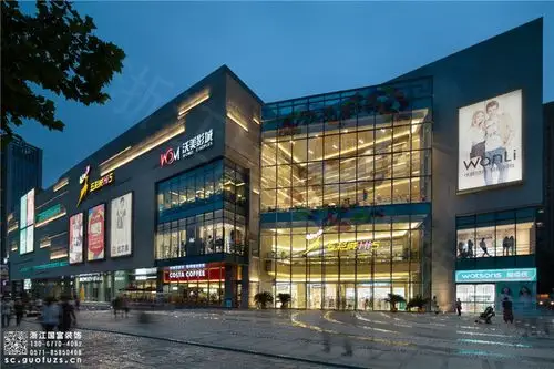 杭州华润五彩城商场装修设计案例