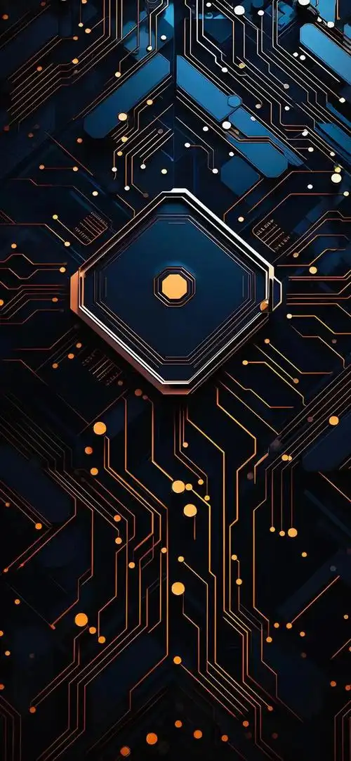 这种独特的装饰风格以其冰冷而有质感的特性而闻名,金属风壁纸的设计