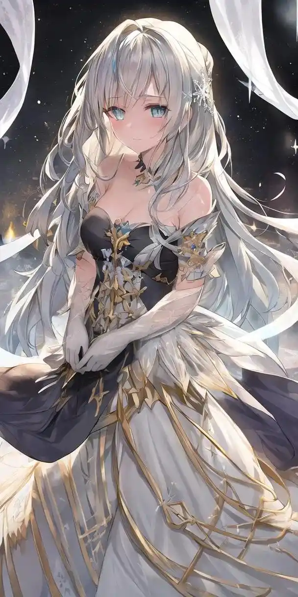 二次元少女 #壁纸 #美少女 #动漫壁纸 #神女 - 抖音