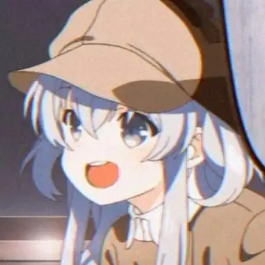 复古风格动漫女生卡通头像