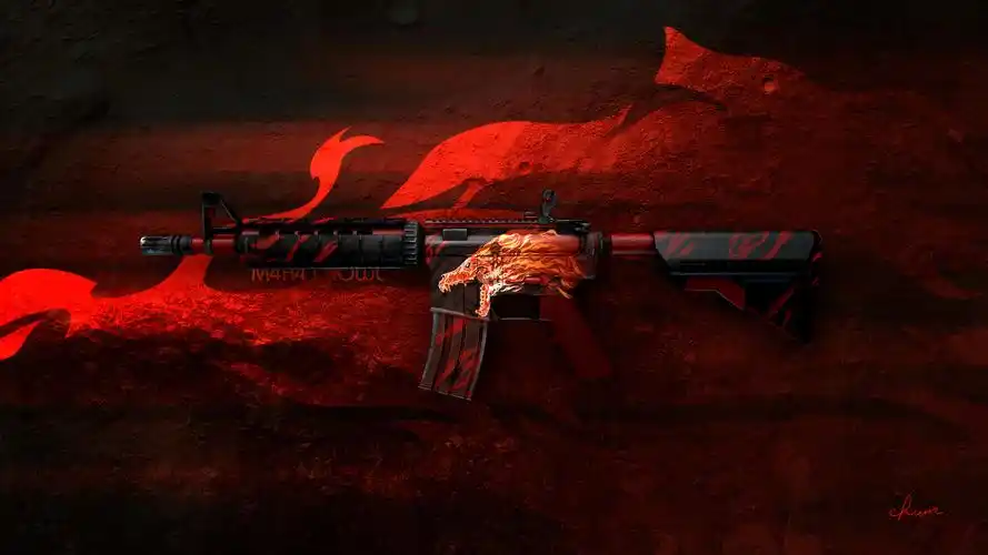 趣闻炫色彩or朦胧美csgo武器皮肤壁纸视觉盛宴