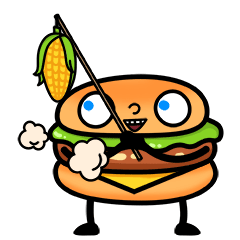 【微信表情】疯狂的汉堡2!初二约起来