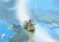 站立于腾飞的龙头 傲视三界的即视感!