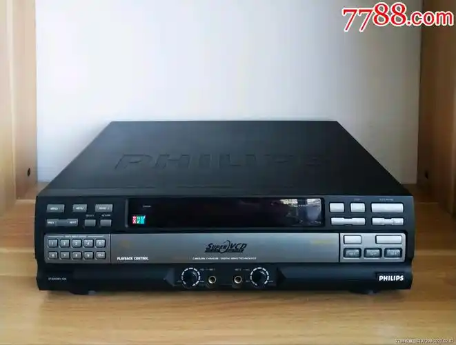 原装飞利浦三碟连放超级vcd机