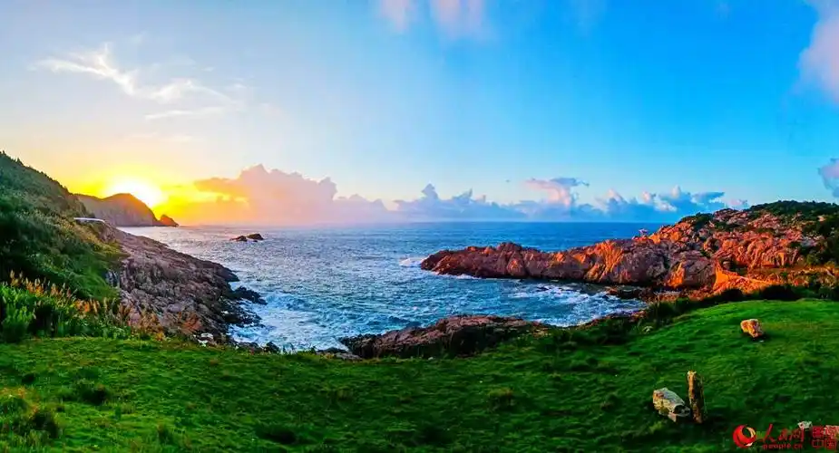 "东海明珠"浙江大陈岛最美海景