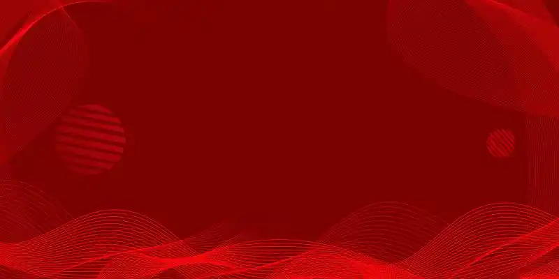 简约红色圆球线条展板大气背景图红色背景