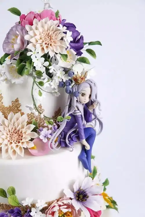 翻糖组选手 参赛作品 所有美好的东西都应该被展示出来 2017年比赛