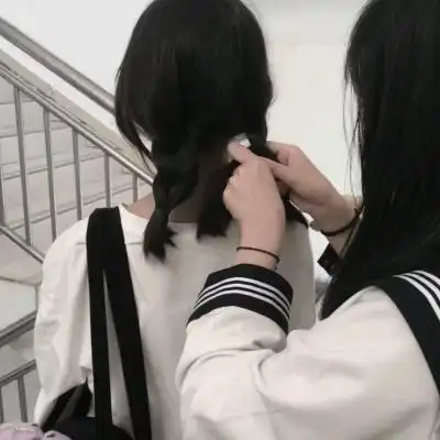 高清好看的闺蜜头像不露脸2个人图片