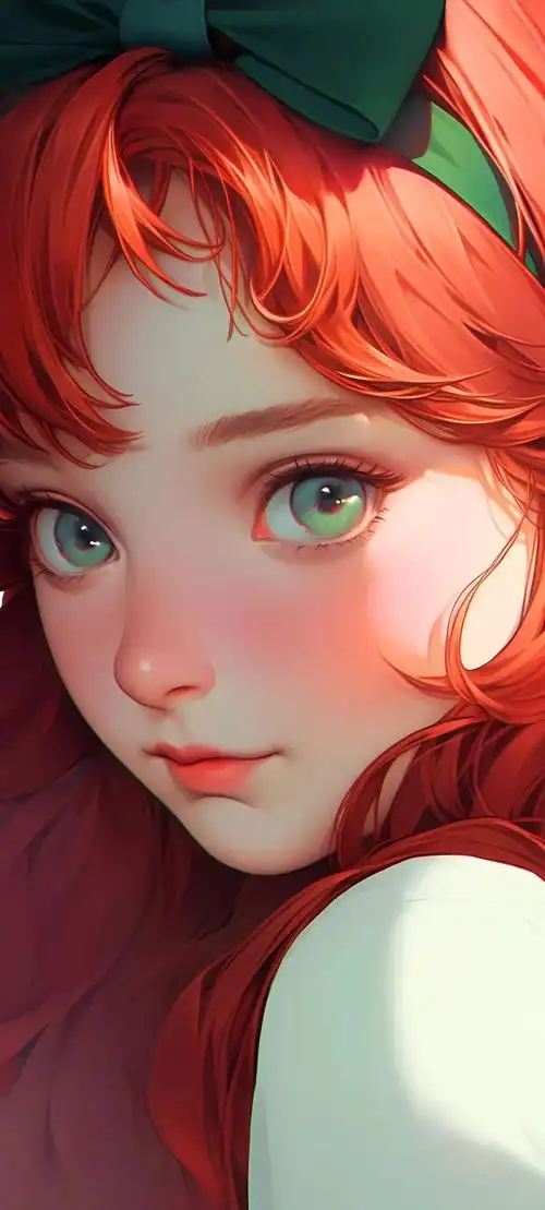 手机壁纸可爱动漫女孩壁纸图片高清无水印