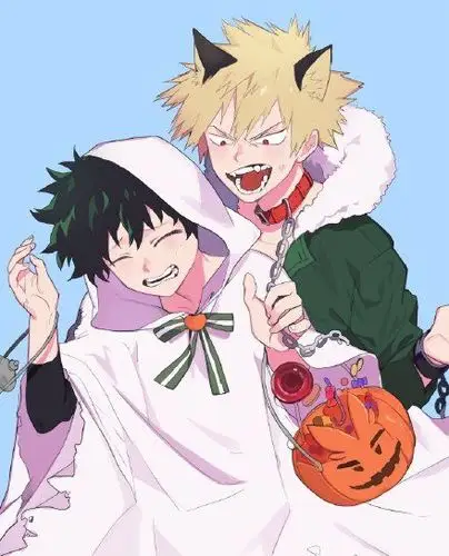 我的英雄学院# 万圣节~ 胜出~轰出~轰爆啊啊啊啊啊啊啊这三人的粮