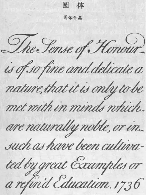 英语圆体字的写法看完就差不多明白了