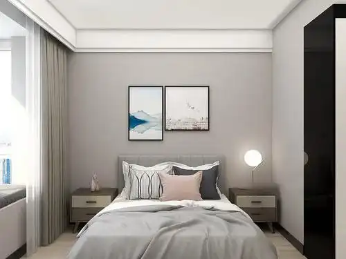 卧室整体氛围简洁大方为主