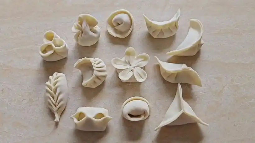 12种饺子的花样包法,详细手法介绍包教会,简单实用不破皮不露馅