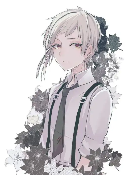 美图丨银发少年手机壁纸下载