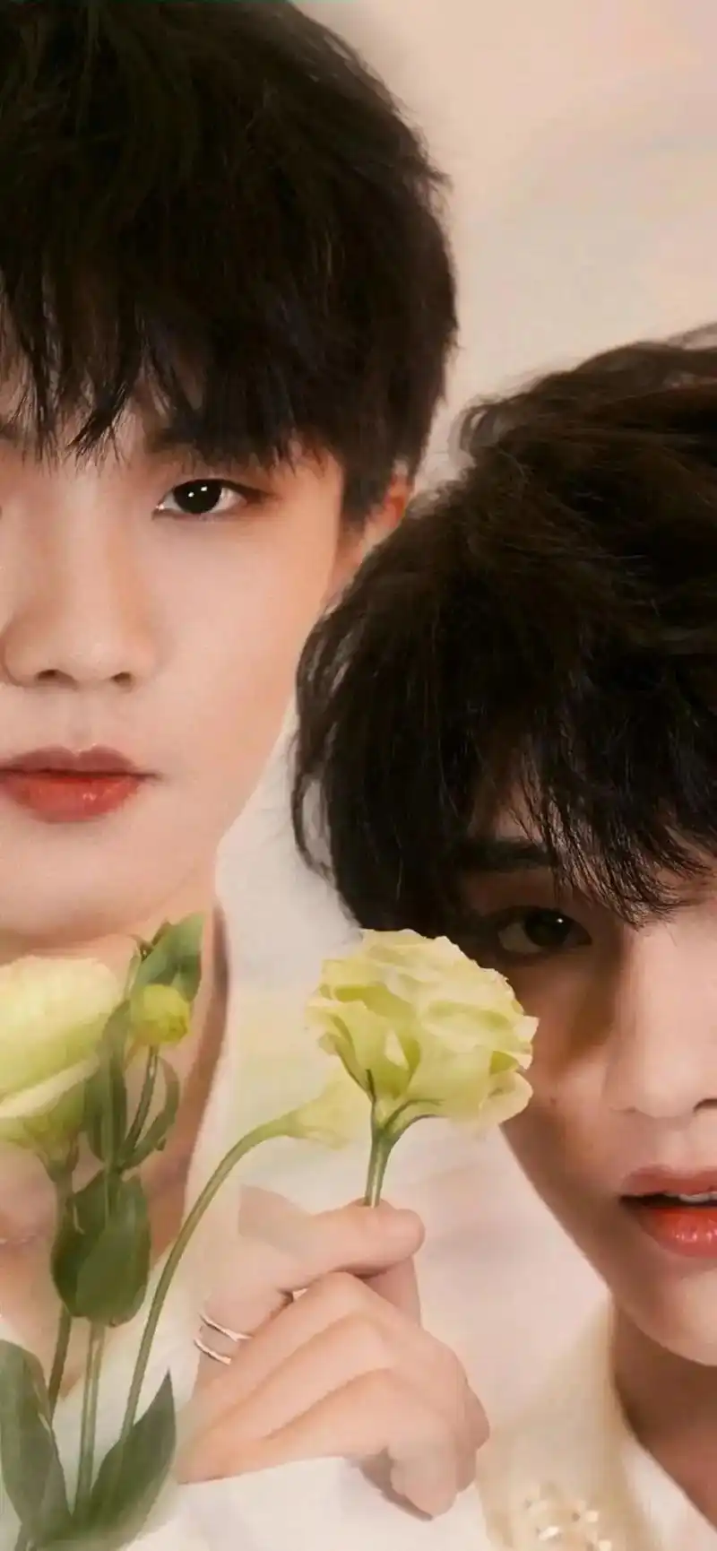 tnt时代少年团马嘉祺丁程鑫祺鑫壁纸第二弹来啦借着嗑cp的名义去羡慕