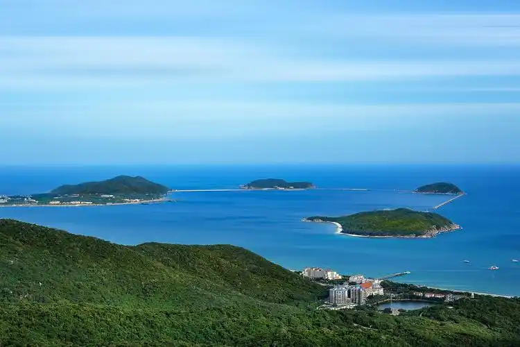 三亚大东海心醉的蓝