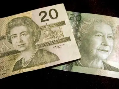 二十元二十元钞票(加拿大)照片