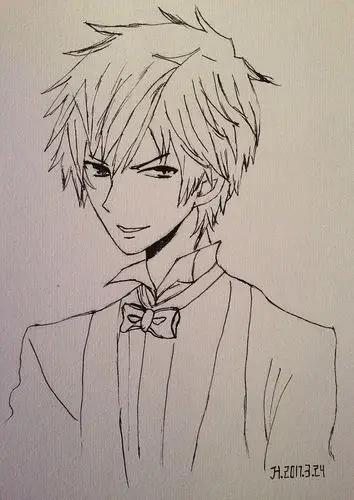 92幅二次元动漫人物临摹绘画