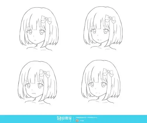 作业:零基础学日系动漫之漫画人物表情的画法训练 - 符号桑 - 轻微课