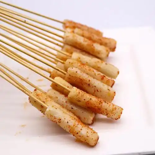 年糕小串烧烤韩式小年糕串涮锅食材素食网红夺命年糕
