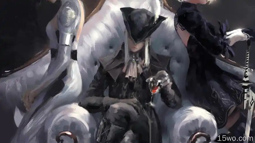 壁纸e屋壁纸为你提供高清的露娜 玛利亚 2b 鬼刀4k竖屏手机超清壁纸