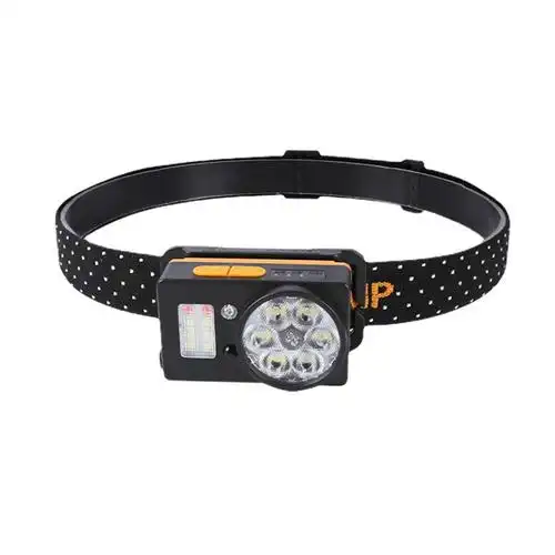 头戴照明强光便携头灯充电超亮感应led矿灯头灯