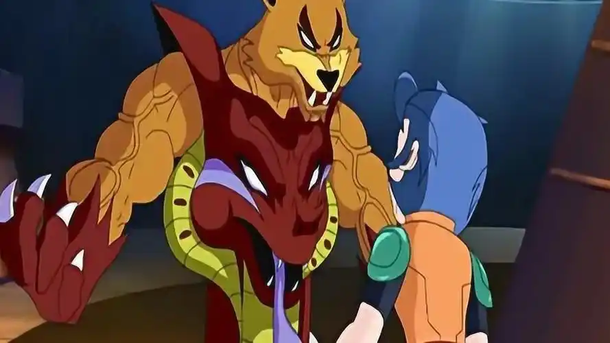 晶码战士狸面蛇魔兽在乎亚奇的妈妈可以付出自己的生命