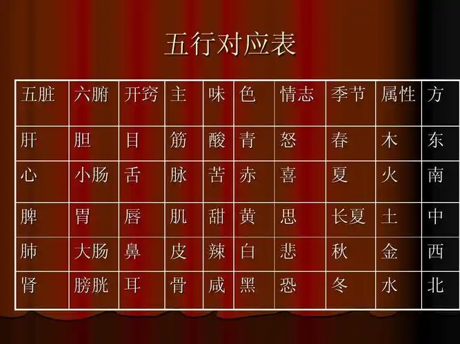 阴阳五行谈养生ppt