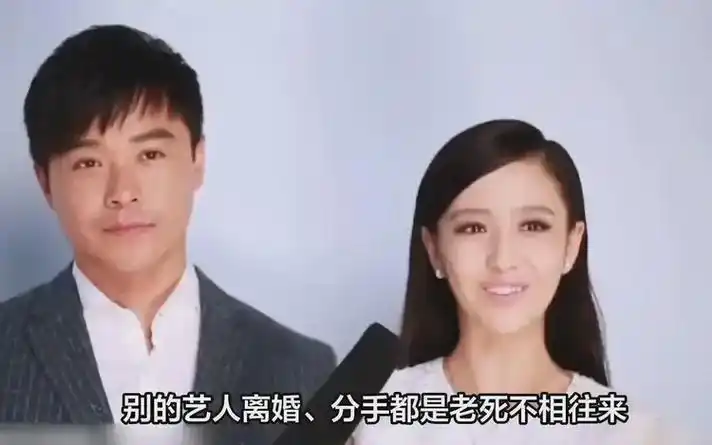 陈思诚佟丽娅带8岁儿子户外探险全家福儿子似笑似哭表情怪异