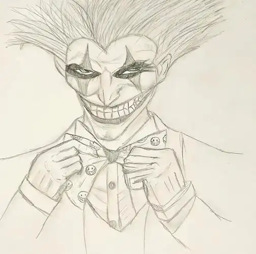 手绘小丑|插画|绘本|pxzemma_临摹作品-站酷zcool