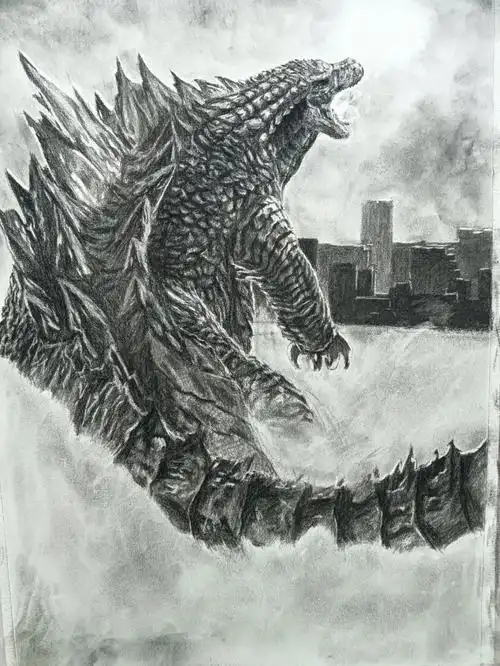 素描哥斯拉