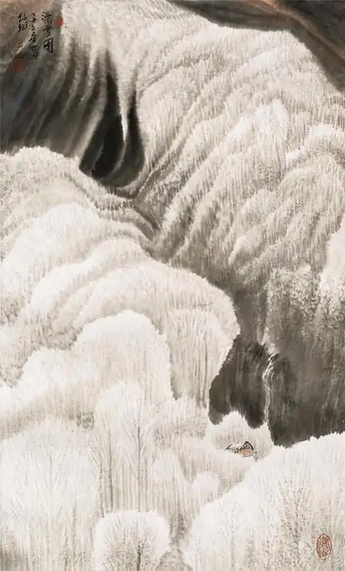当代山水画大家路怀中的艺术鉴赏