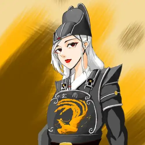 御姐女将军虚拟主播形象 - 米画师