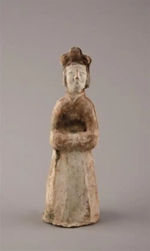 m25出土的陶十字髻俑