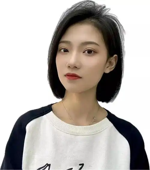 发型不论直和卷,最美还是波波头,好看时尚显年轻|卷发|直发|短发|刘海