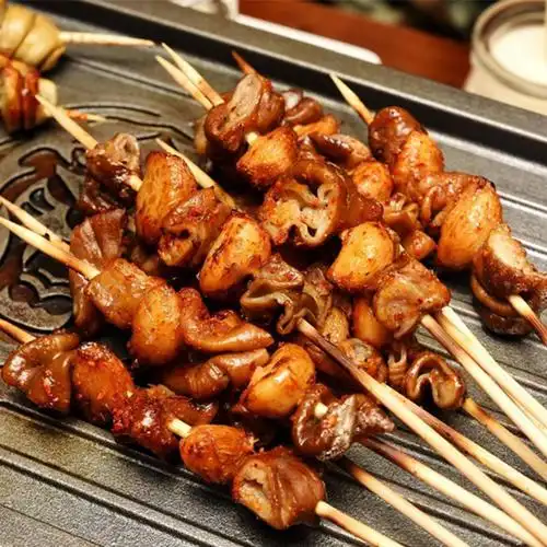 火锅烧烤食材冷冻半成品熟猪小肠串卤肥肠串2斤酒店餐厅食堂商用