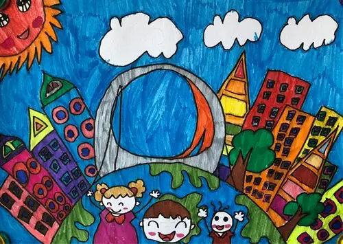 炫彩童年系列绘画比赛获奖作品展