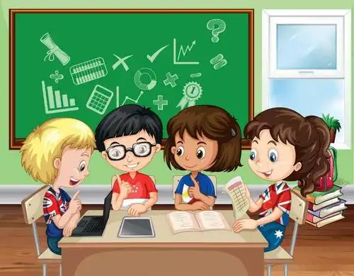 子路小学四年级七班数学讨论二组