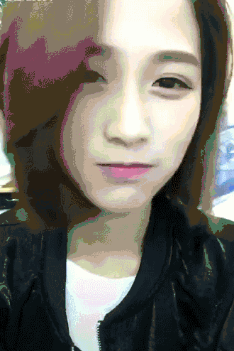 甩头发 清新 美女 可爱 卖萌